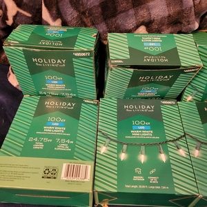 Holiday lights white nice new